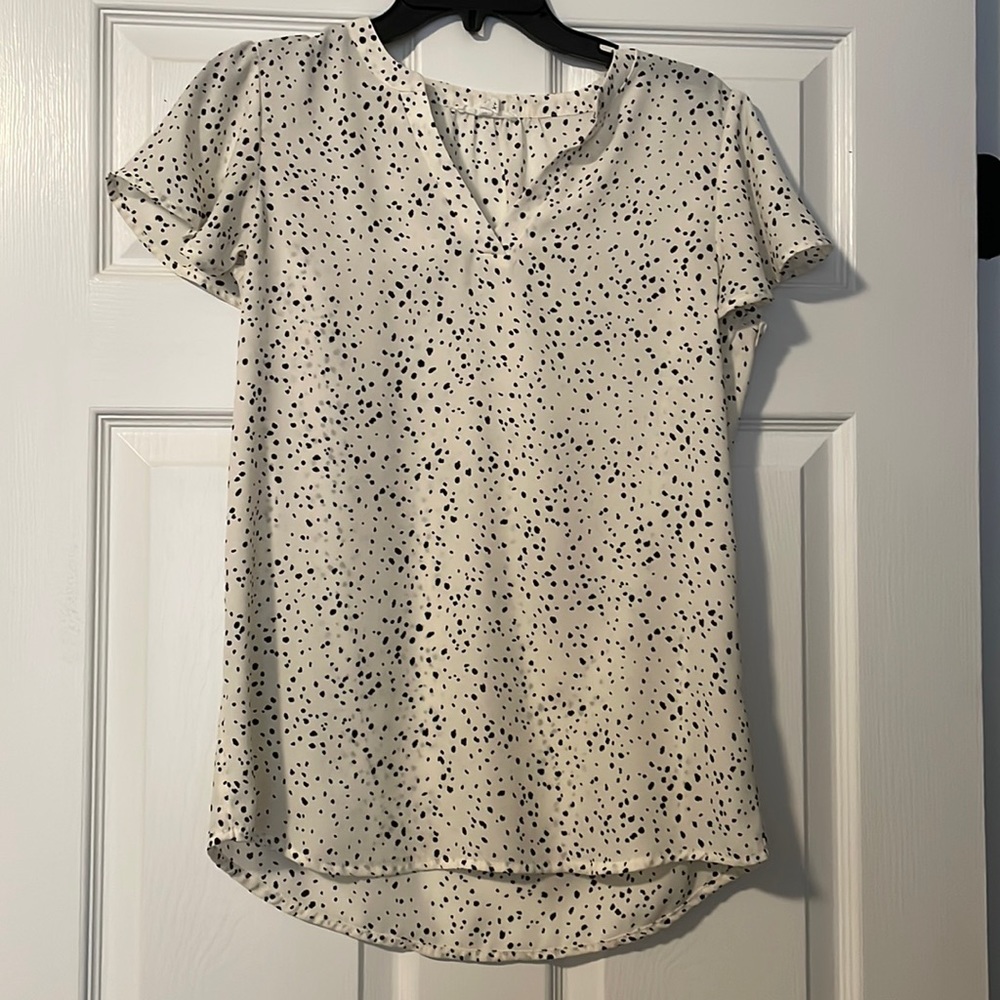 Dotted blouse